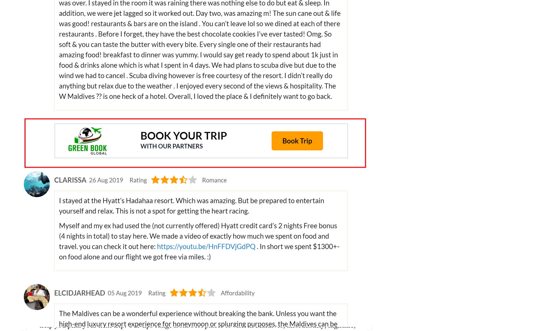 Book Trip Banner